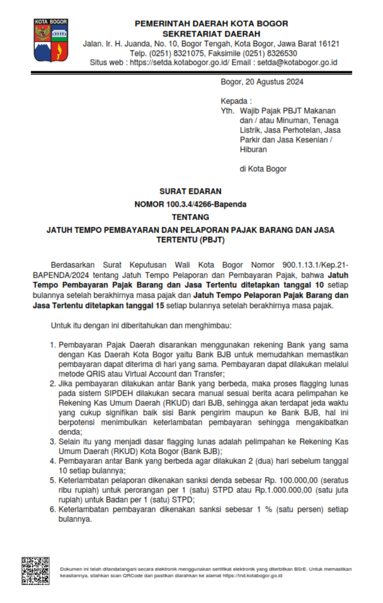 Jatuh Tempo Pembayaran