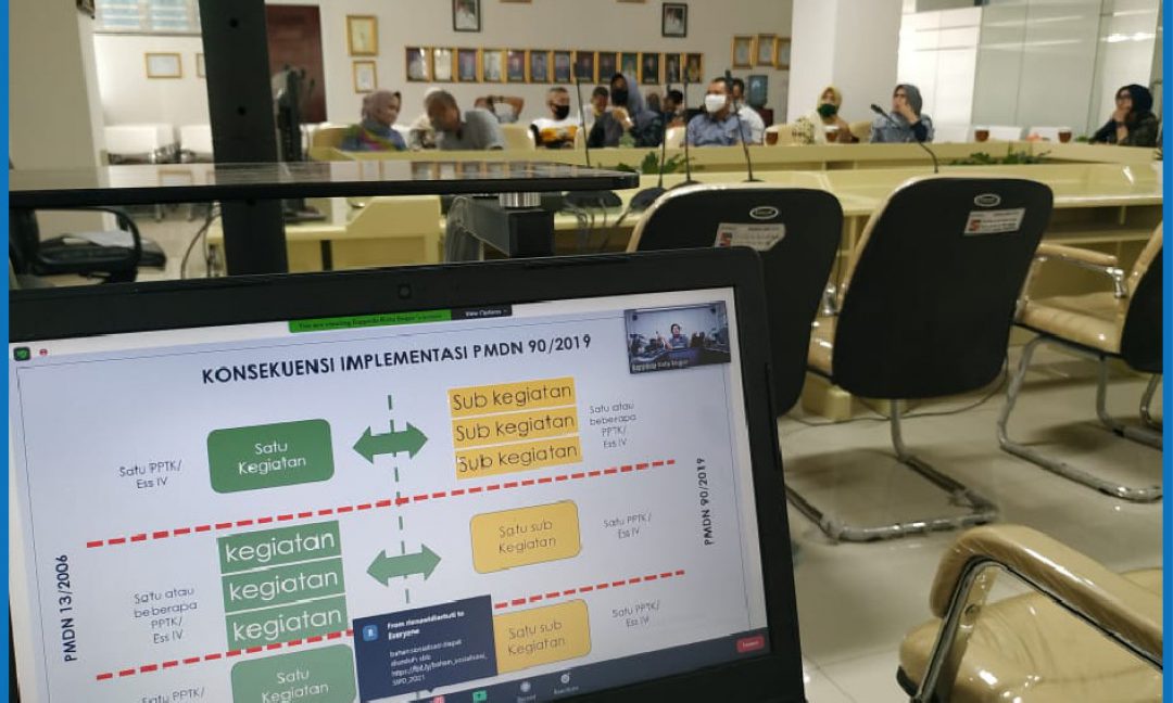 VidCon Penyusunan RKPD dan KUA / PPAS Tahun 2021